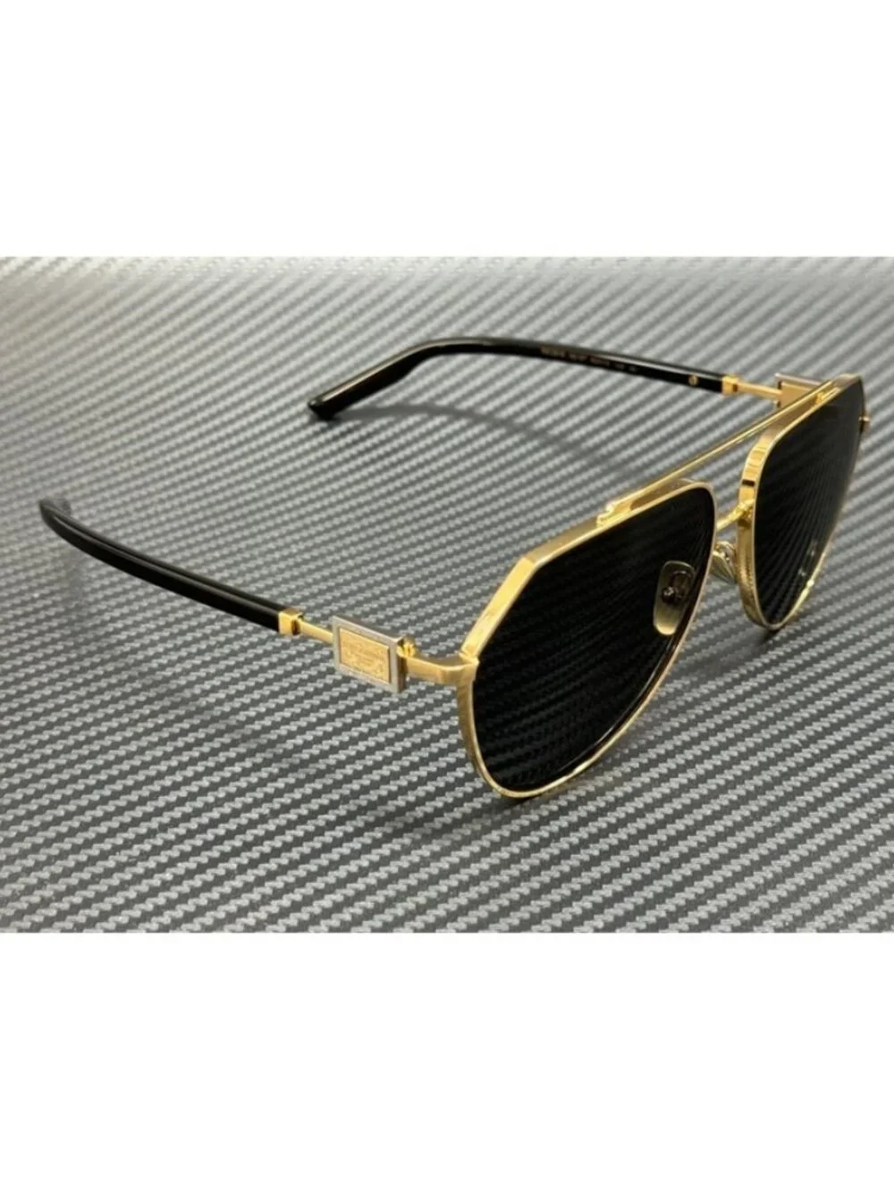 New Dolce & Gabbana Men Gold Sunglasses 62-14-145